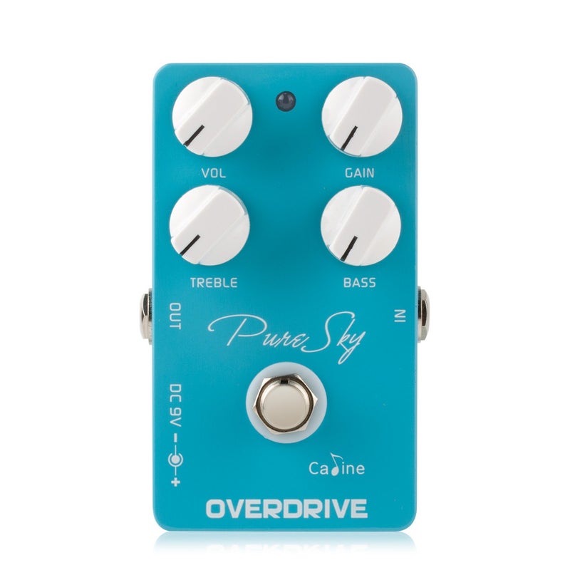 Caline CP-12 Pure Sky Guitar Pedal Effect Highly Pure and Clean Overdrive Guuitar Fx - Image 1